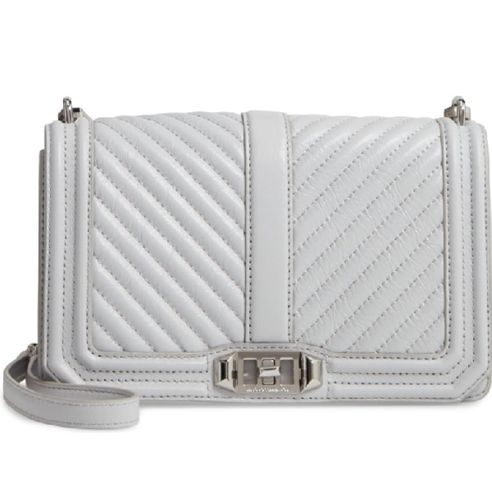 COPY - Rebecca Minkoff Quilted Chevron Small Love Crossbody
